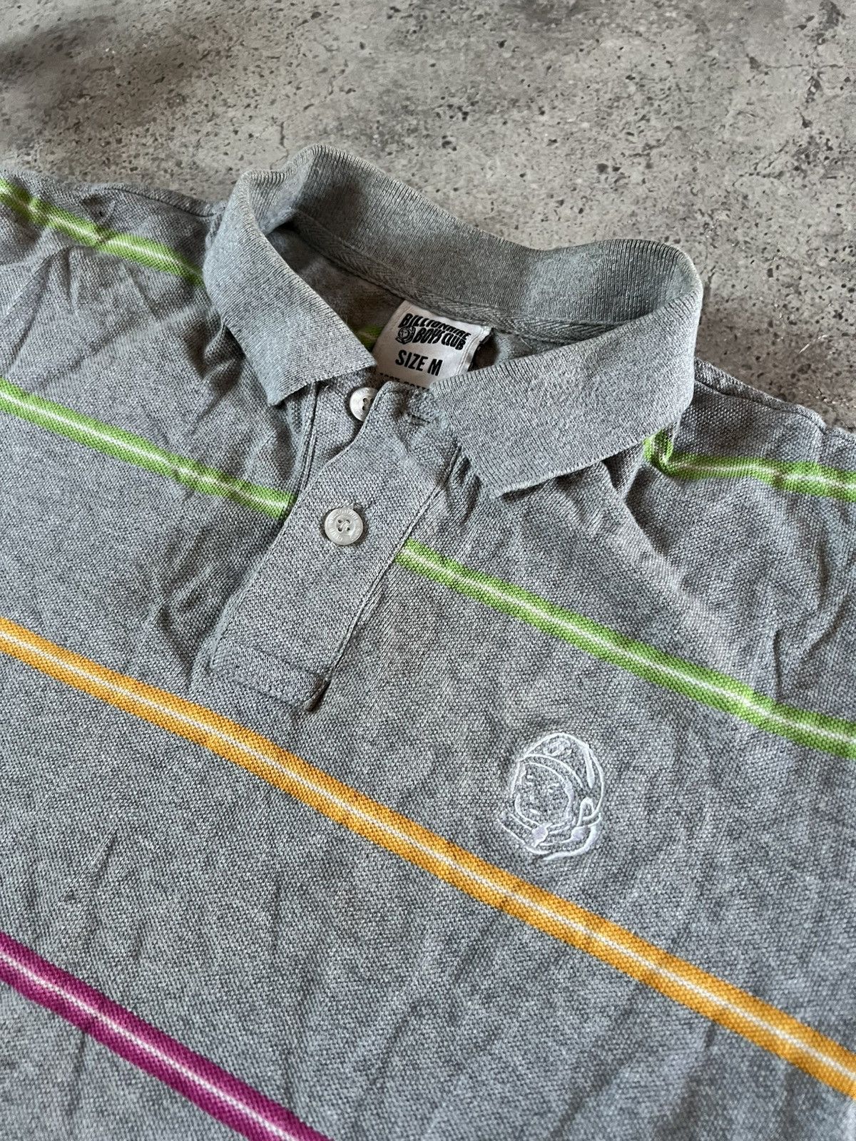 Billionaire Boys Club × Japanese Brand × Vintage Vintage Billionaire boys Club Astronaut Polo Sz Size US M / EU 48-50 / 2 - 2 Thumbnail