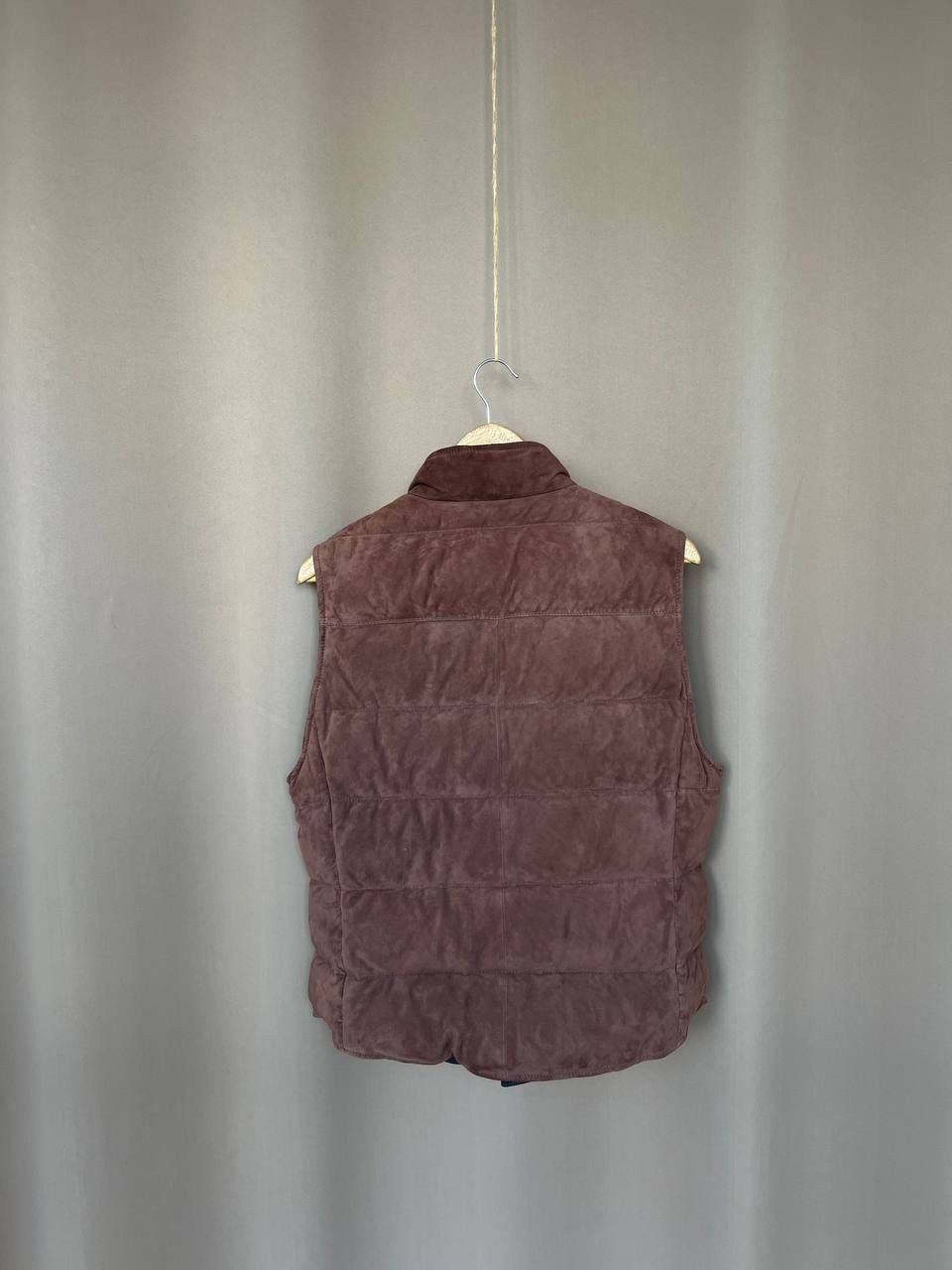 Brunello Cucinelli RRP $3745 Brunello Cucinelli Suede Vest Luxury Mens Size S Size US S / EU 44-46 / 1 - 7 Thumbnail