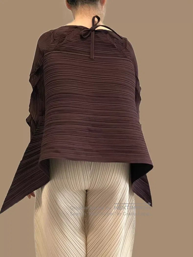 Issey Miyake Issey Miyake Spring Ruched Top Size M / US 6-8 / IT 42-44 - 3 Thumbnail