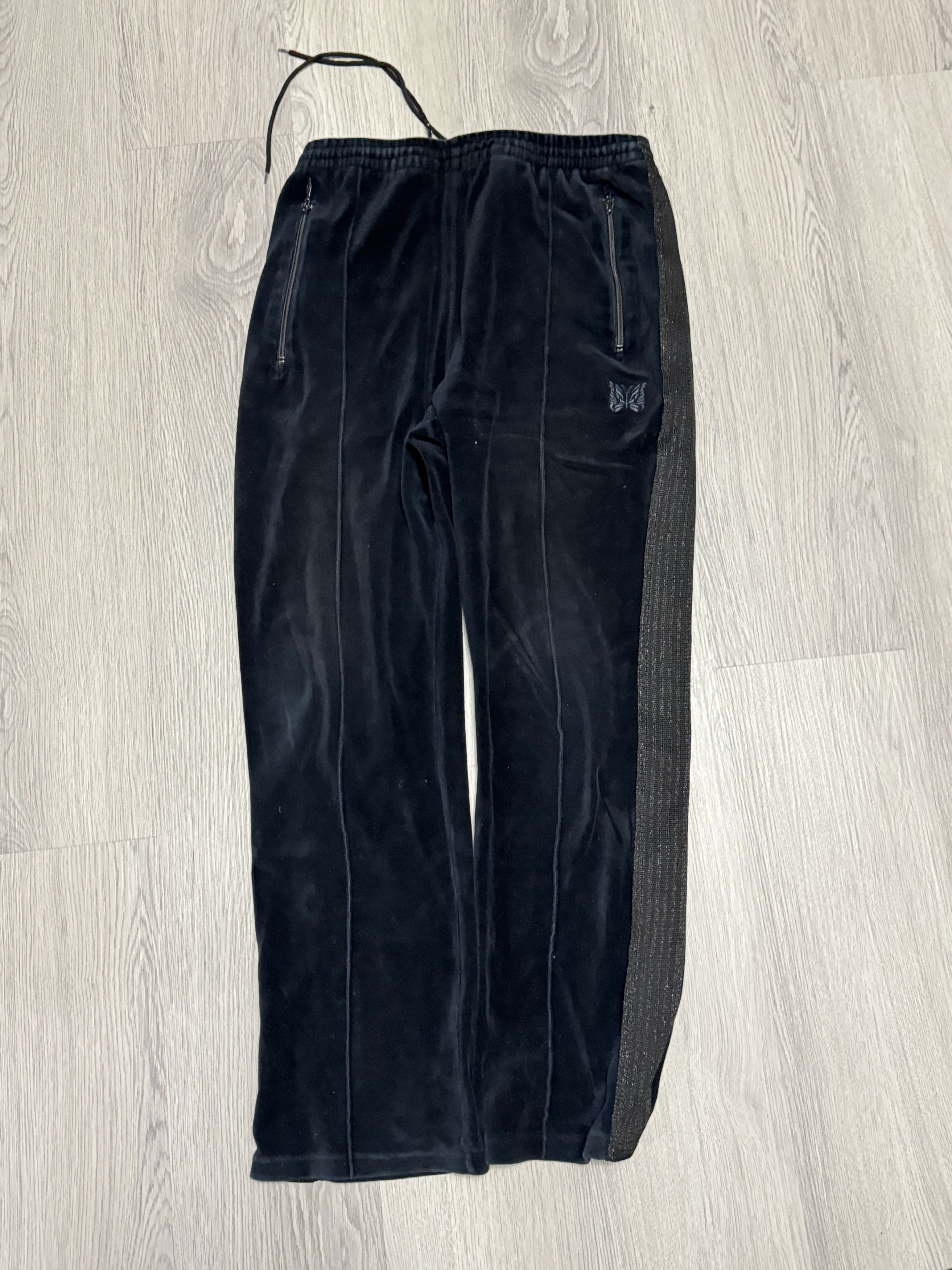 HIDDEN × Needles Black/Green Needles x Hidden Track Pants | Grailed