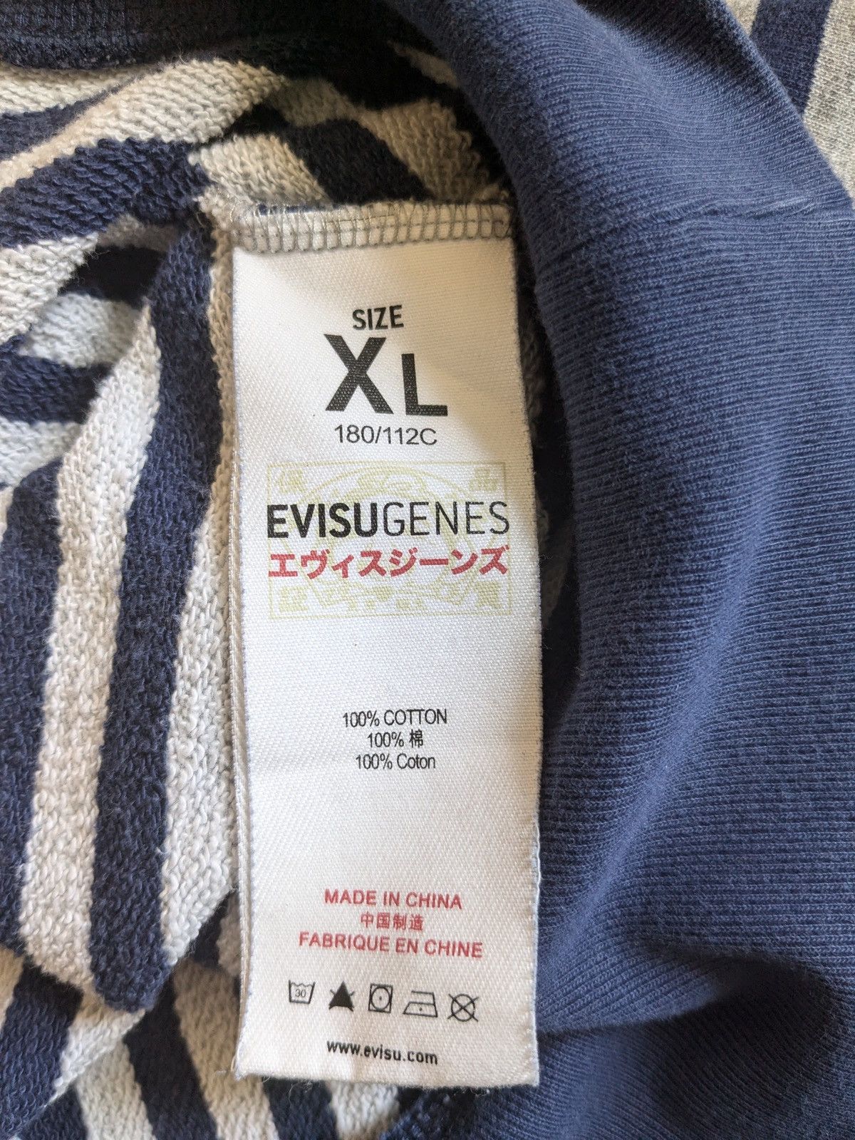 Evisu × Japanese Brand × Vintage Evisu Genes long sleeve Japan brand Size US XL / EU 56 / 4 - 7 Thumbnail