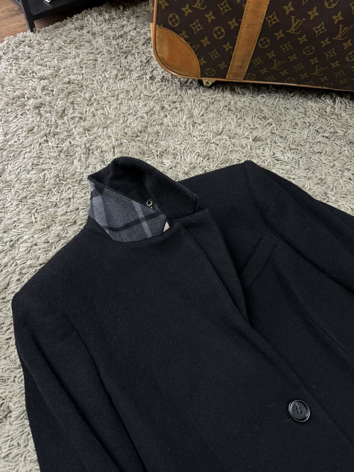 Burberry Cashmere coat Burberry Camel original streetwear luxury item Size S / US 4 / IT 40 - 2 Thumbnail