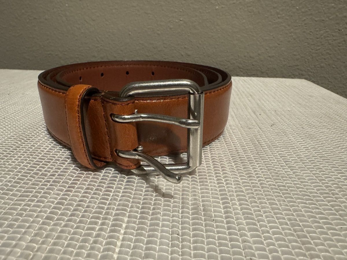 Vuja De Vuja De Rell Two Prong Leather Belt Brown | Grailed