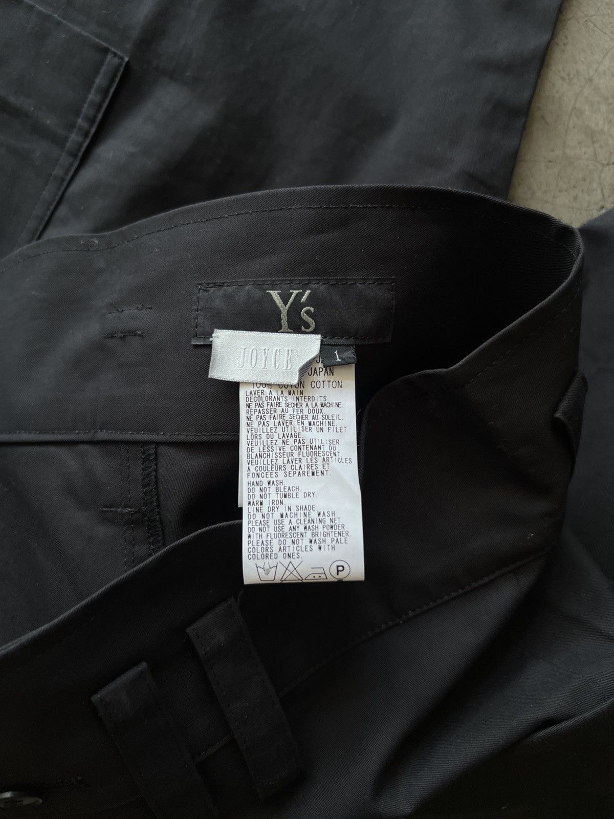 Y's Y’s - Yohji Yamamoto - Cropped Cargo Trouser Size 30" / US 8 / IT 44 - 8 Thumbnail