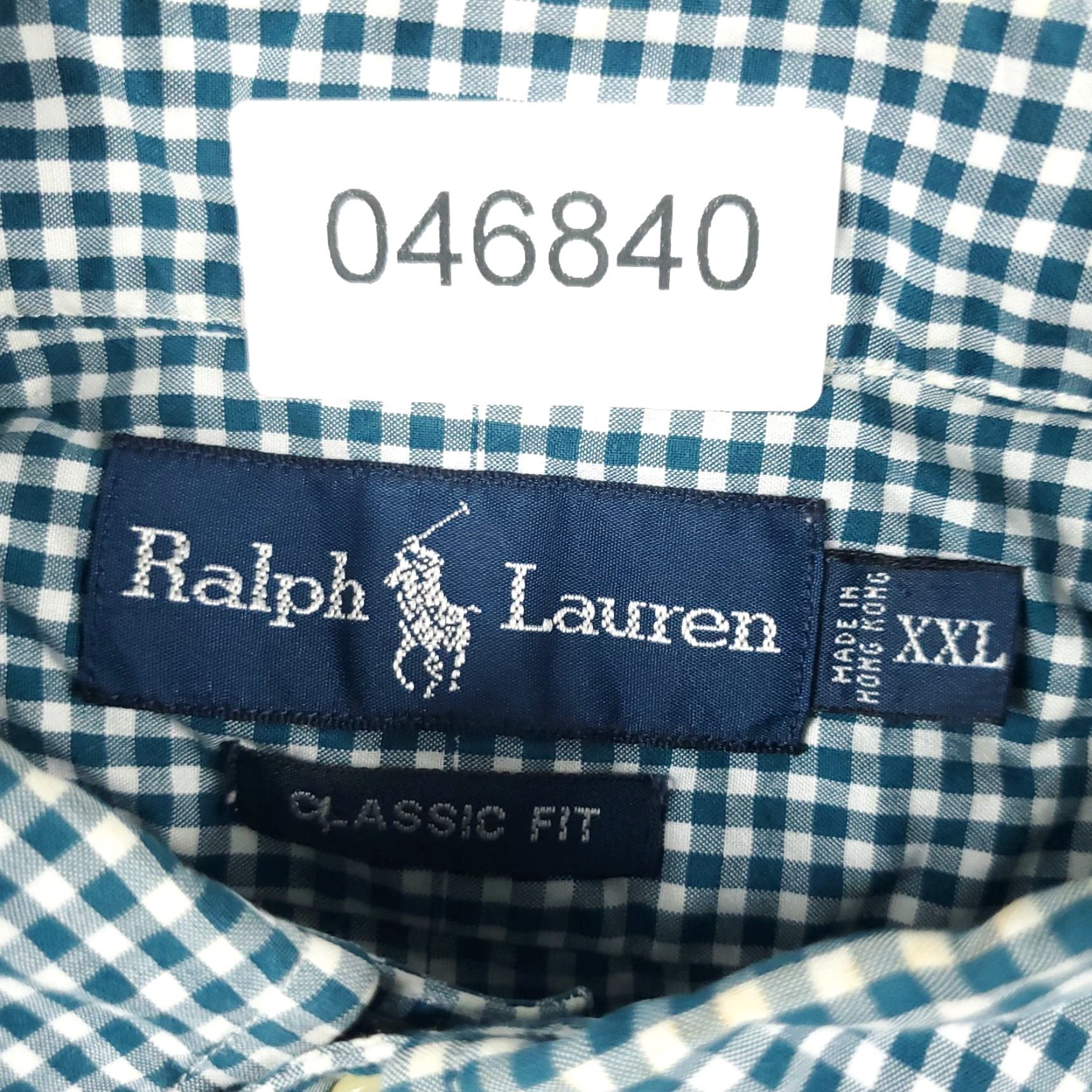 Ralph Lauren Ralph Lauren Button-Up Shirt Mens 2XL Teal Plaid Casual Short Sleeve Size US XXL / EU 58 / 5 - 8 Thumbnail