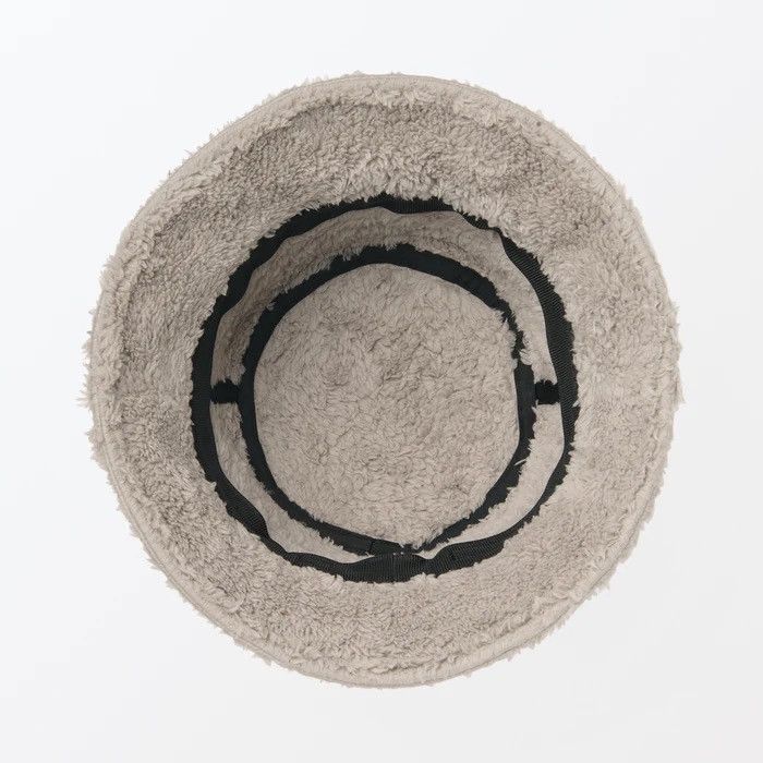 Muji Muji Recycle Polyester Boa Bucket Hat Size ONE SIZE - 9 Thumbnail