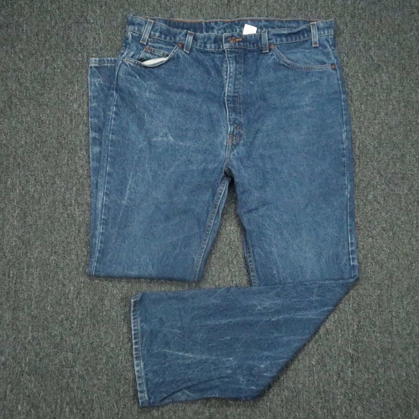 Levi's VINTAGE Levi's Jeans Mens 40x32 Blue 517 Stonewash Bootcut USA 90s Y2K Levi's 500 Series Jeans Mens Regular 40 Blue Size US 40 / EU 56 - 2 Thumbnail