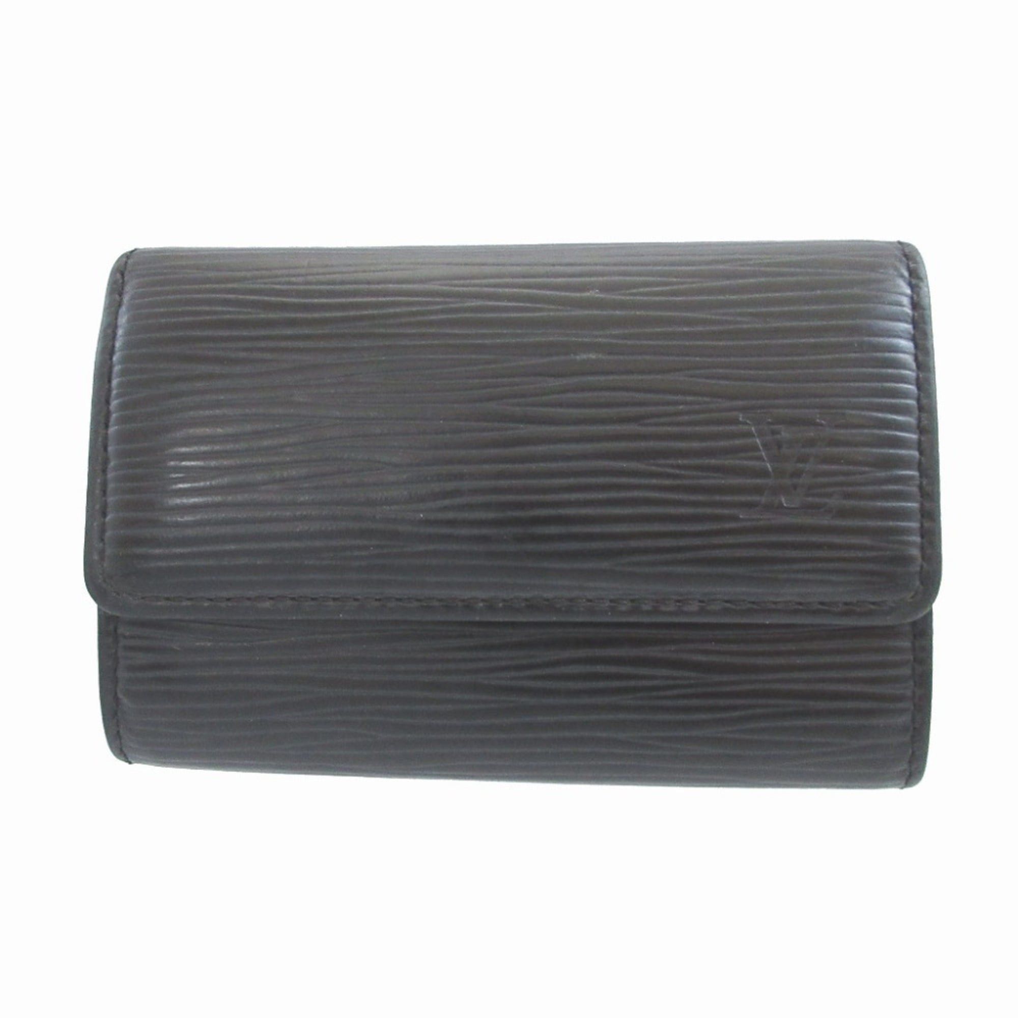 Louis Vuitton Louis Vuitton M63812 Epi LV Black 6-Key Case 0847LOUIS VUITTON Size ONE SIZE - 1 Thumbnail