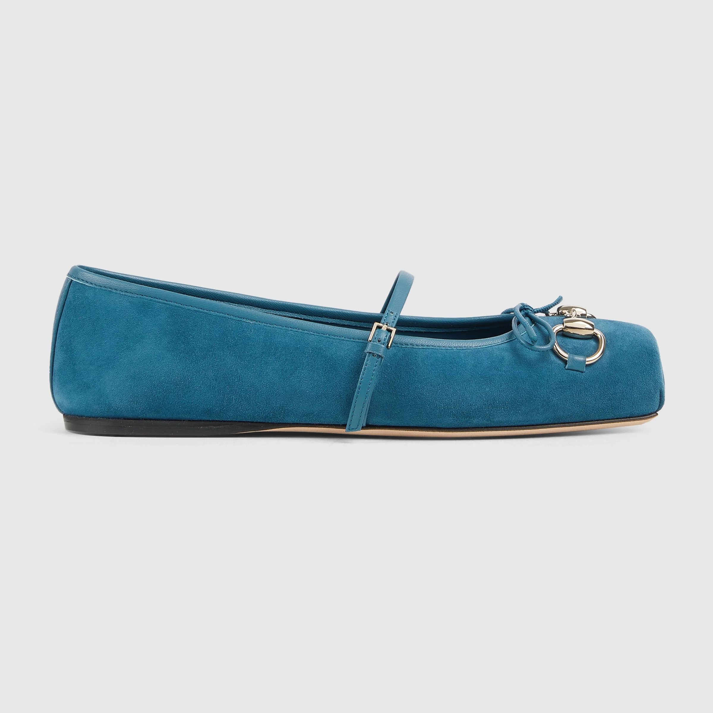 Gucci o1loc1c0326 814413 Women's Gucci Horsebit Ballet Flats Size US 9.5 / IT 39.5 - 1 Thumbnail