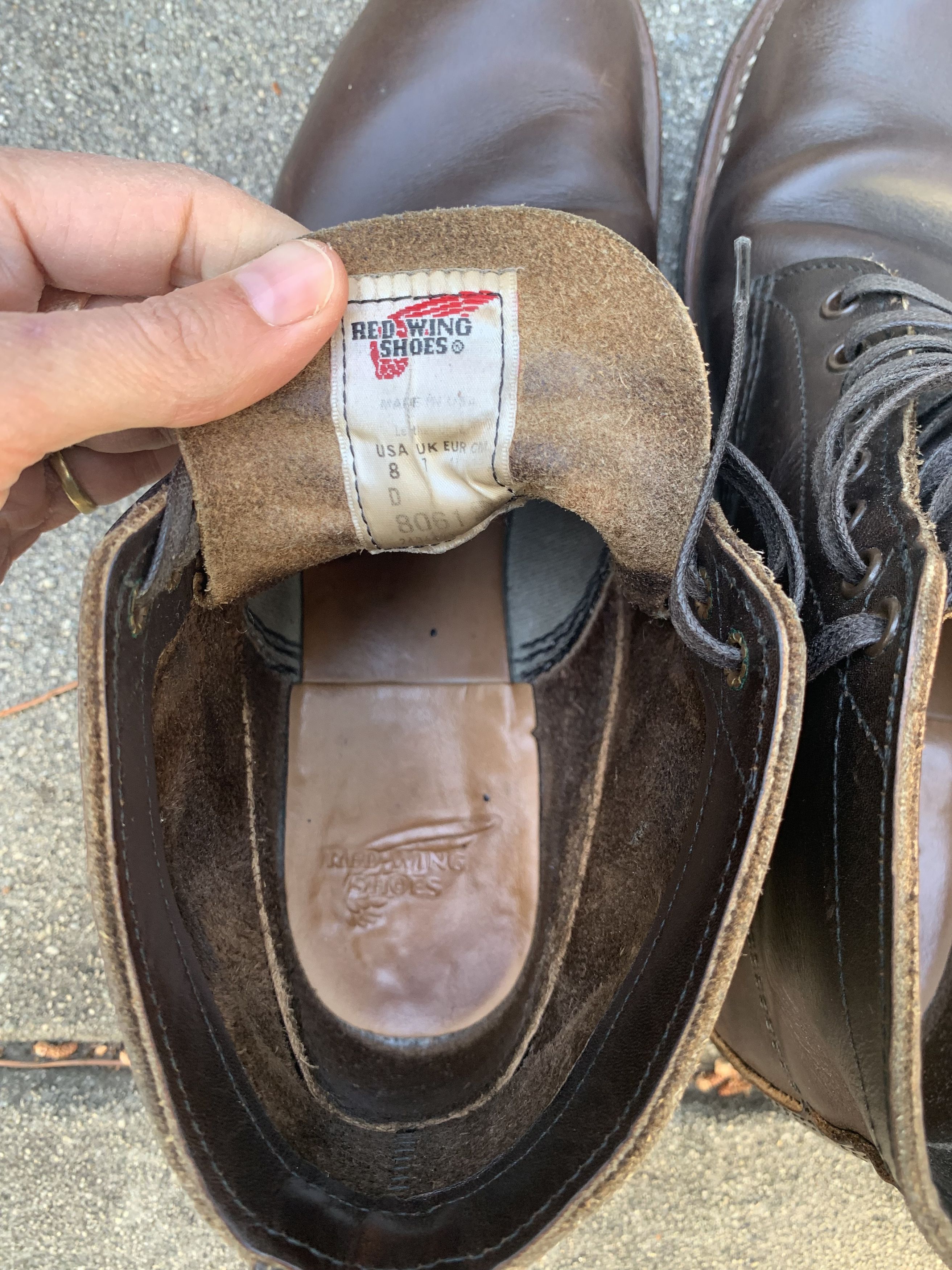 Red Wing Redwing Merchant 8061 Ebony Harness Size US 8 / EU 41 - 9 Thumbnail