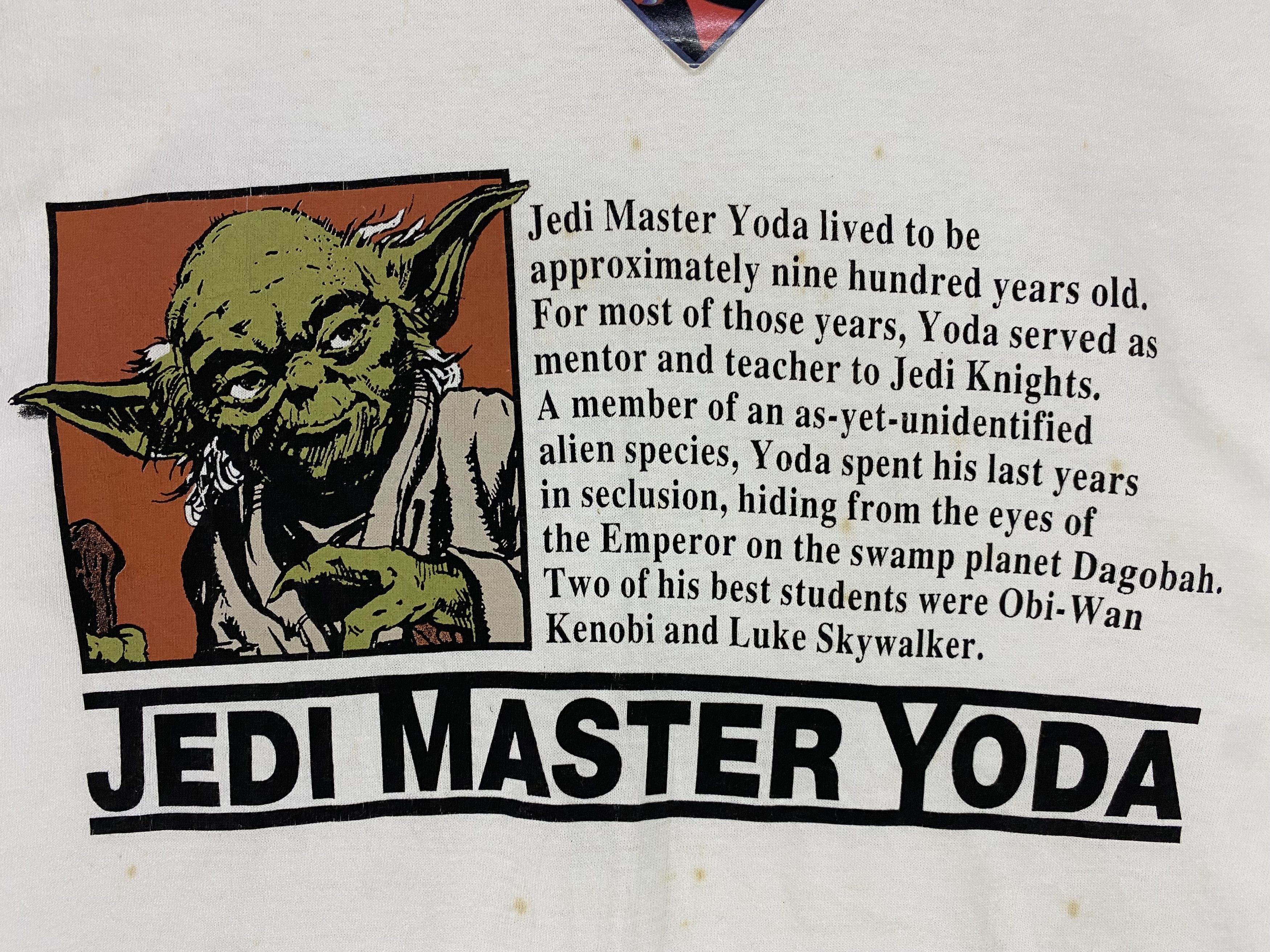 Other 90s Star wars jedi master yoda new old stock vintage shirt Size US M / EU 48-50 / 2 - 5 Thumbnail