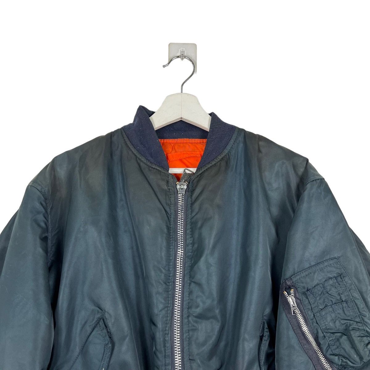 Alpha Industries 🔥 VINTAGE ALPHA BOMBER JACKET Size US L / EU 52-54 / 3 - 3 Thumbnail