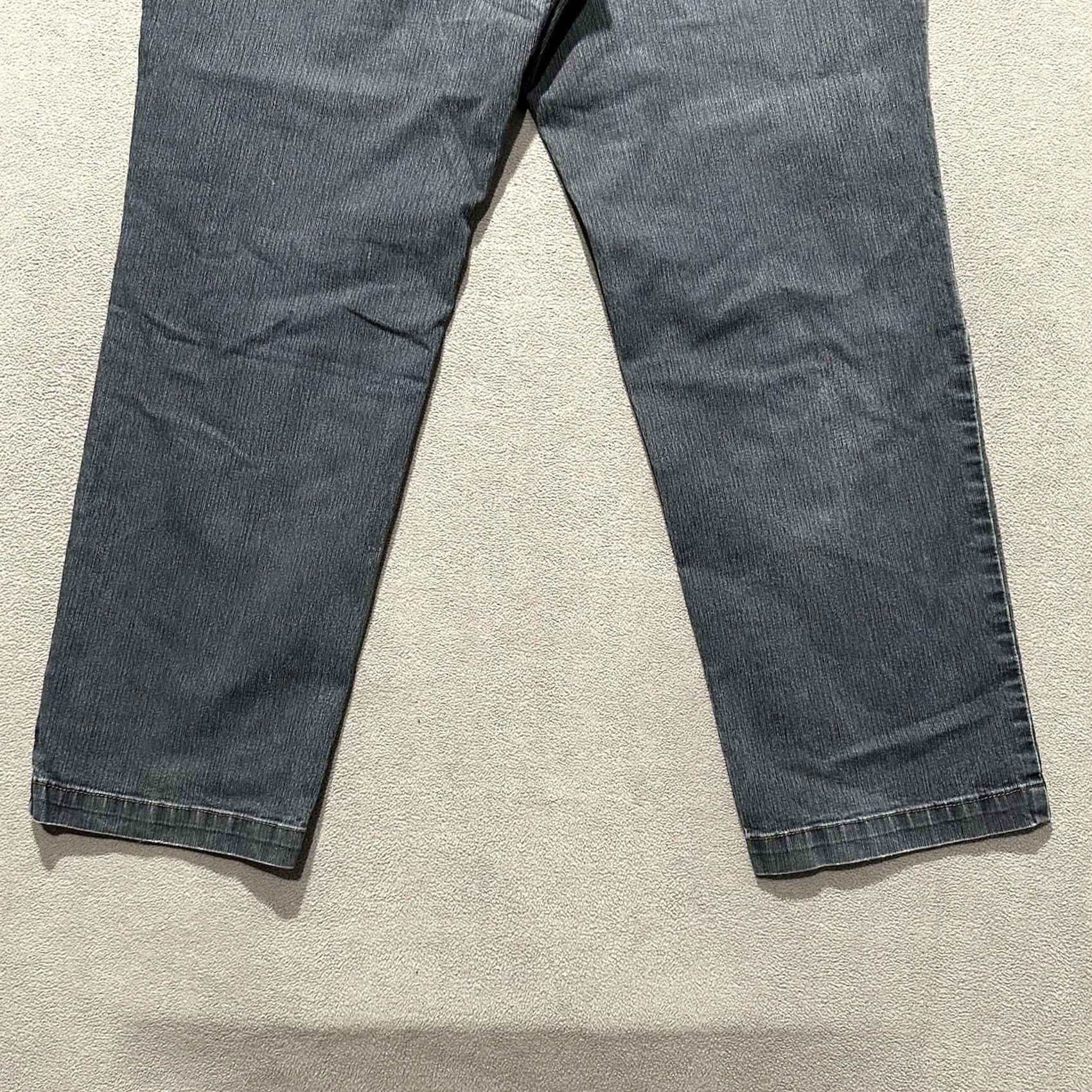 Denime Venezia Jeans Womens 16W Gray Relaxed Straight Fit GUC Size 26" / US 2 / IT 38 - 6 Thumbnail