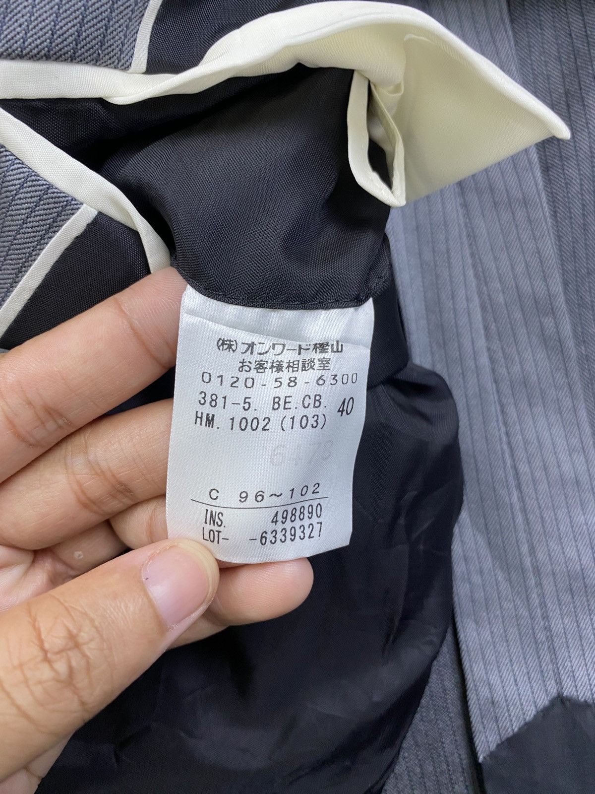 Calvin Klein × Japanese Brand × Vintage Vintage Calvin Klein Platinum Double Button Blazer Jacket Size US M / EU 48-50 / 2 - 11 Thumbnail