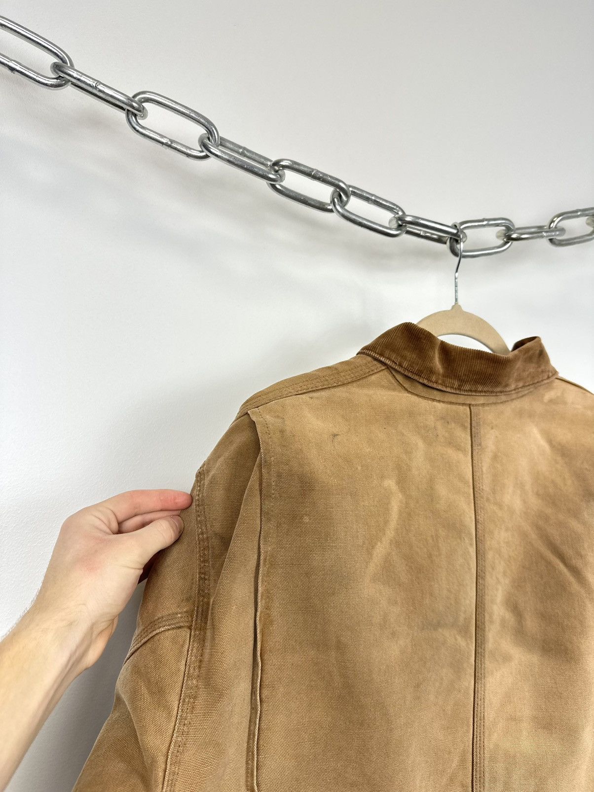 Carhartt Vintage 80s Carhartt USA Cropped Boxy Distressed Rare Jacket Size US M / EU 48-50 / 2 - 11 Thumbnail