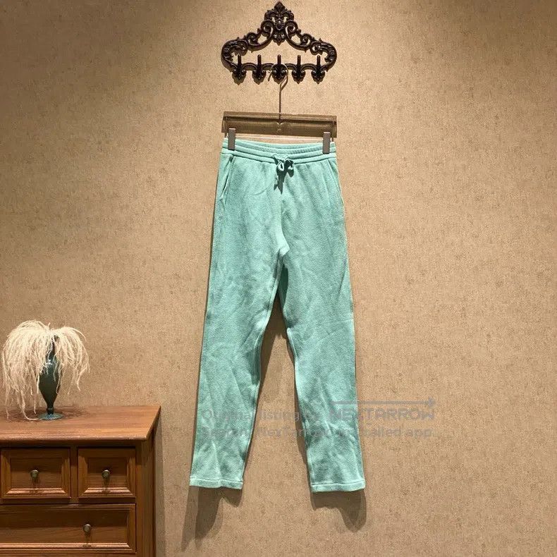 Loro Piana Loro Piana size S Green Knit Trousers Size 29" - 1 Thumbnail