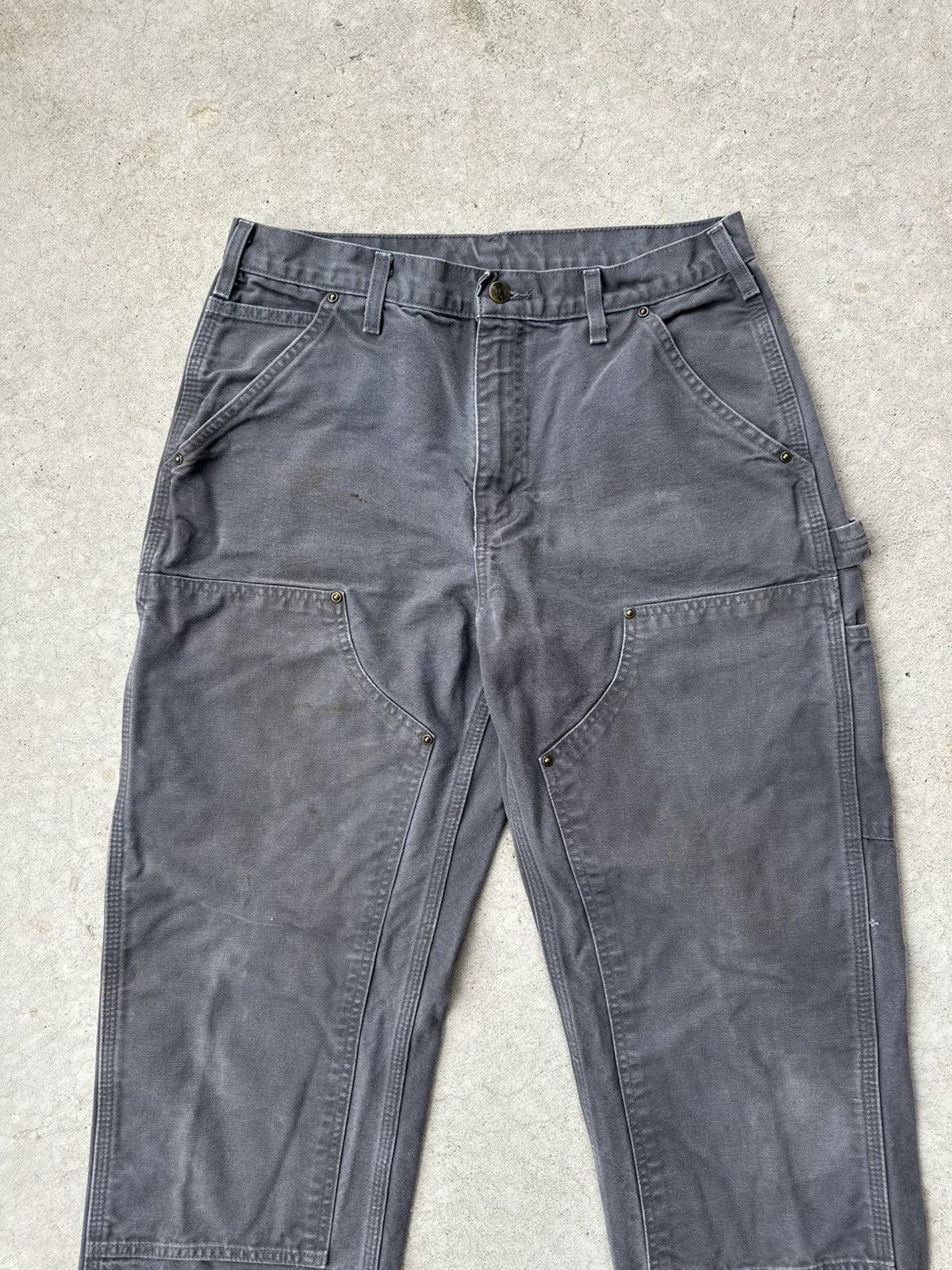 Vintage 1990’s Vintage Carhartt Double Knee Carpenter Pants Size US 31 - 3 Thumbnail