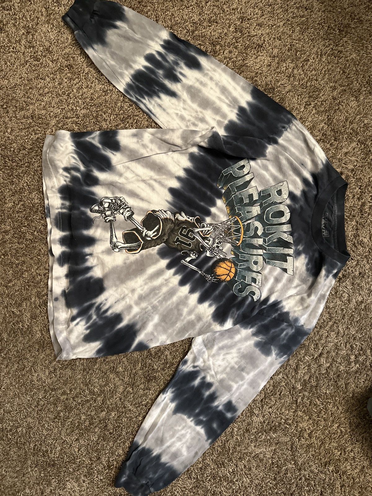 Pleasures Pleasures x Rokit Tie Dye long sleeve Size US L / EU 52-54 / 3 - 2 Thumbnail