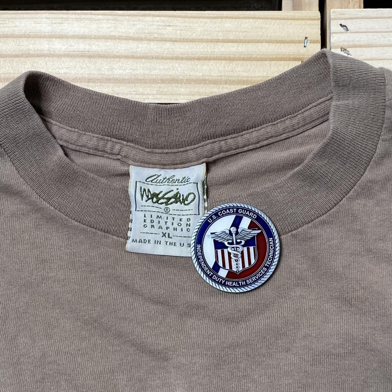 Mossimo Vintage Mossimo Faded Tan Skate Tee Size XL Size US XL / EU 56 / 4 - 4 Thumbnail