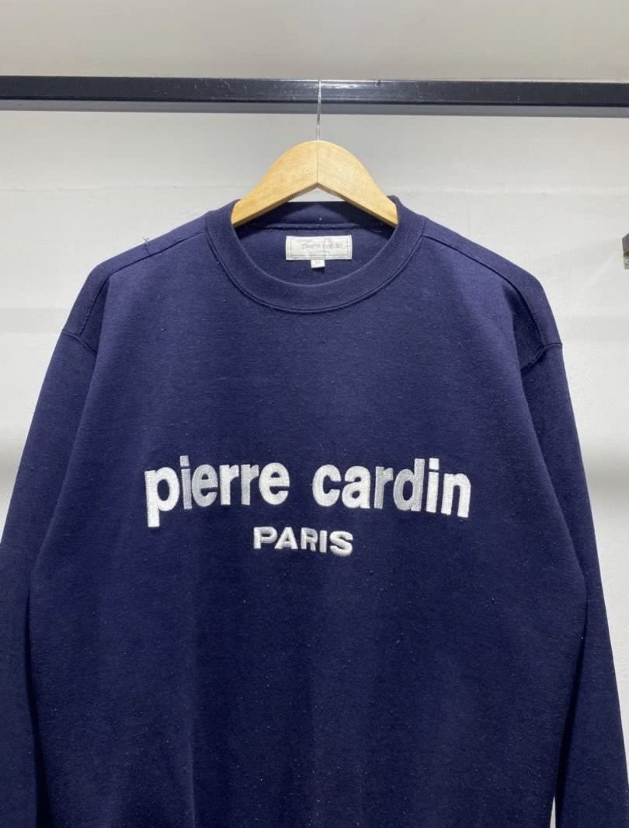 Designer × Pierre Cardin × Vintage 🚨FINAL DROP🚨 Pierre Cardin Crewneck Sweater Spellout 80s 90s Size US M / EU 48-50 / 2 - 1 Thumbnail