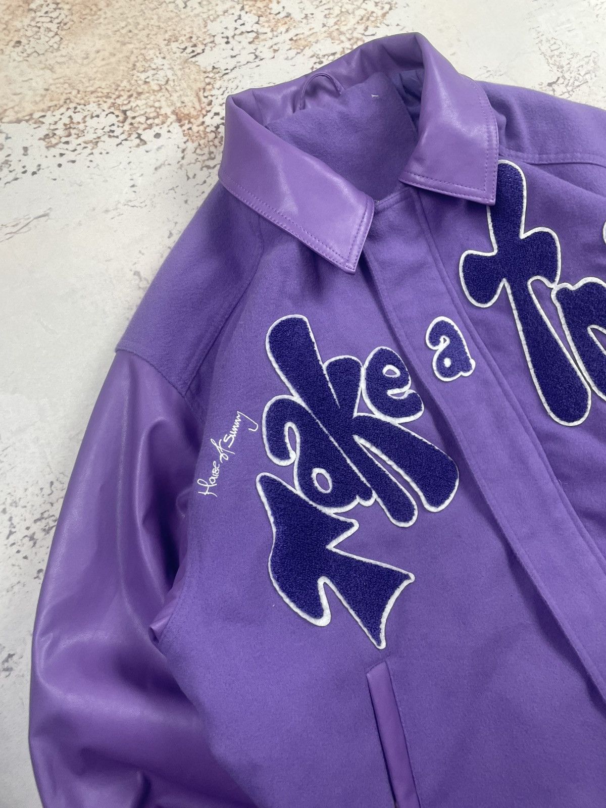 House of Sunny (Women’s) House of Sunny L – Purple Bomber Jacket Streetwear Size L / US 10 / IT 46 - 14 Thumbnail