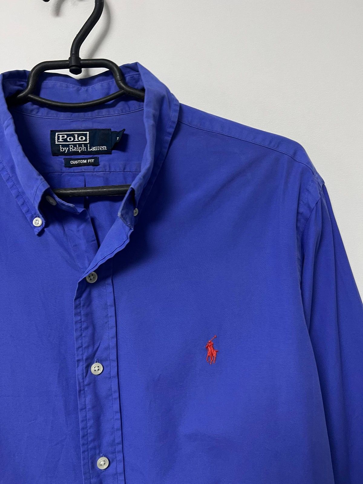 Polo Ralph Lauren Polo Ralph Lauren Custom Fit Urban Cotton Blue Men sz L Size US L / EU 52-54 / 3 - 7 Thumbnail