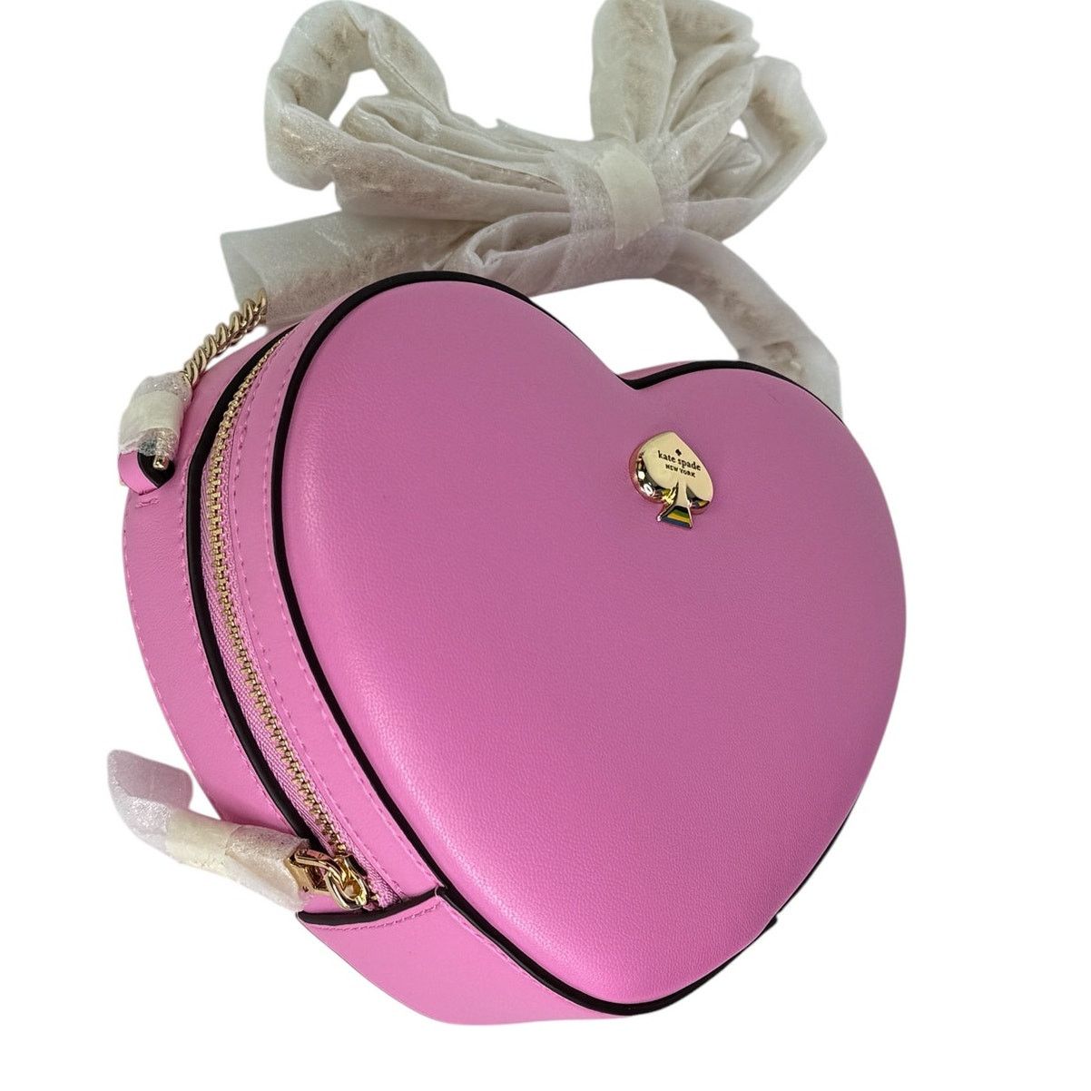 Kate Spade Kate Spade Love Shack 3d Mini Heart Crossbody Bag pink Size ONE SIZE - 5 Thumbnail