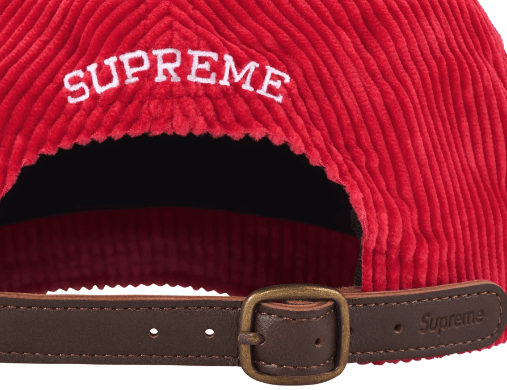 Supreme Supreme Corduroy S Logo 6-Panel Bright Red (FW24) Size ONE SIZE - 3 Thumbnail