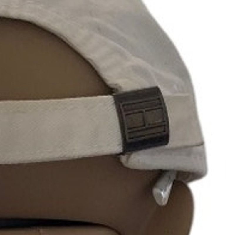 Tommy Hilfiger Tommy Hilfiger Classic Cotton Cap White Strap Back Adj Logo Size ONE SIZE - 4 Thumbnail