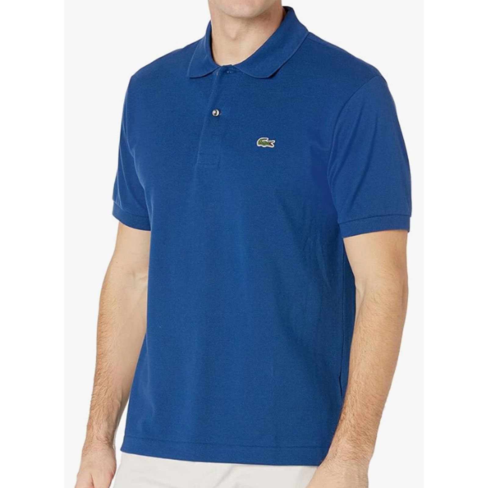 Lacoste Lacoste Mens Legacy Short Sleeve Pique Polo Shirt, Globe 2XL Size US XXL / EU 58 / 5 - 1 Thumbnail