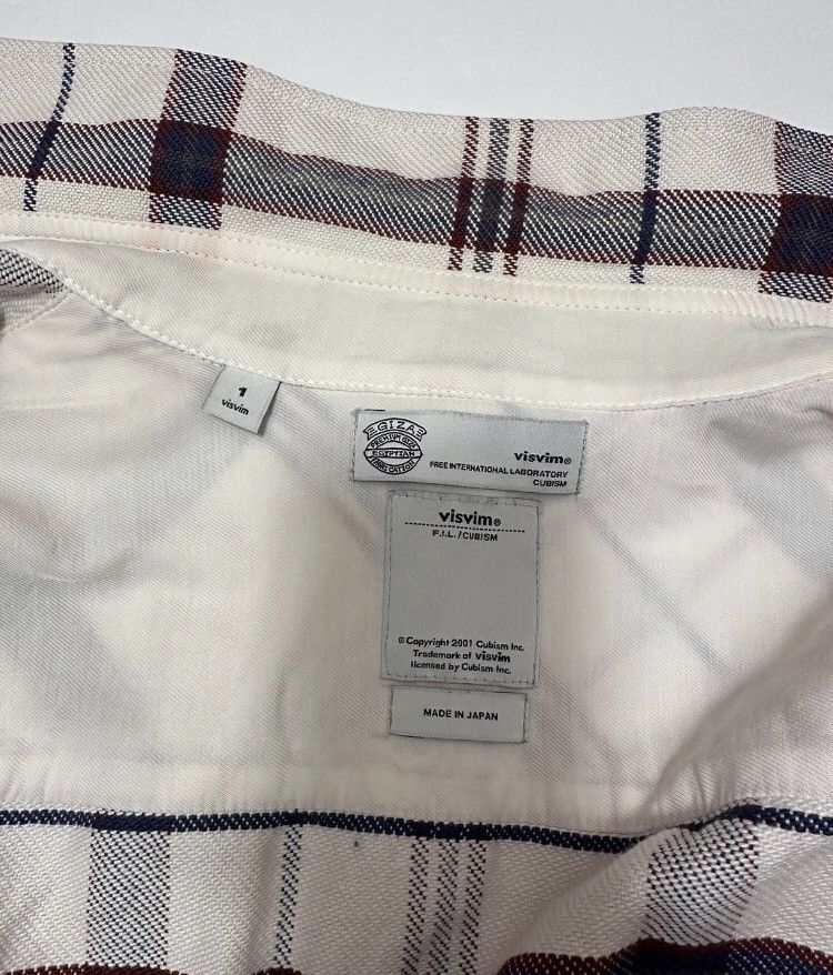 Visvim Visvim plaid shirt Size US S / EU 44-46 / 1 - 9 Thumbnail
