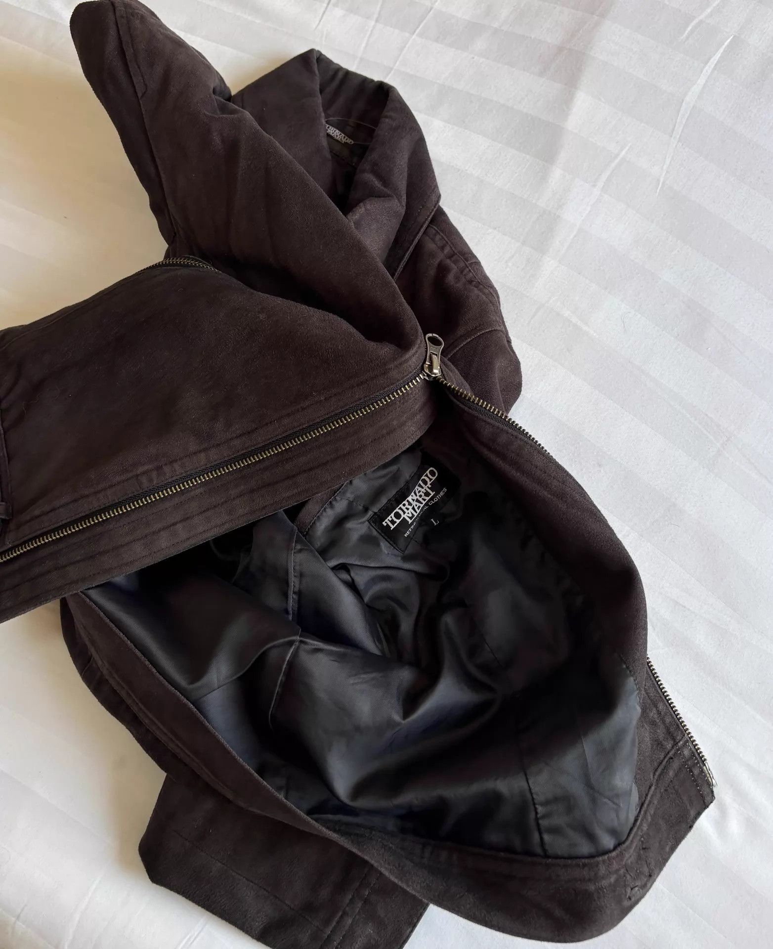 Tornado Mart Tornado Mart Vintage Jpn Belted Fleece Zip Cool Jkt Size US L / EU 52-54 / 3 - 9 Thumbnail