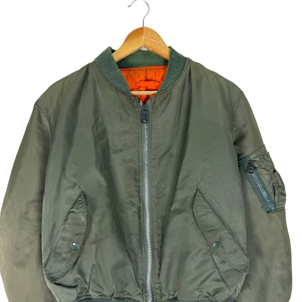 Alpha Industries ☀️ALPHA INDUSTRIES MA-1 FLYERS BOMBER JACKET Size US L / EU 52-54 / 3 - 2 Thumbnail