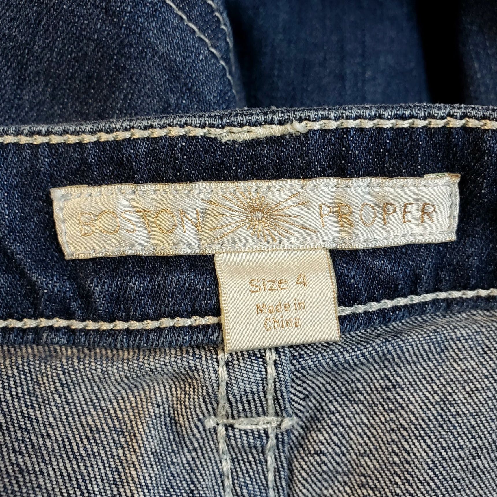 Boston Proper Boston Proper Womens Skinny Ankle Jeans Sz 4 Blue Low Rise Size 27" / US 4 / IT 40 - 7 Thumbnail