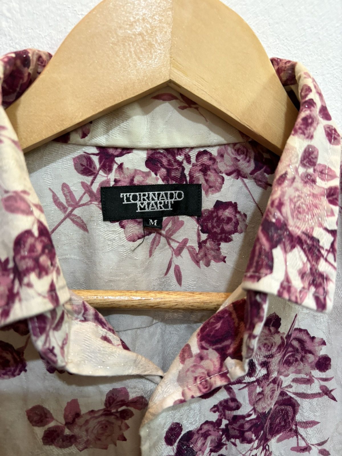 Tornado Mart Tornado mart flower print shirt Size US S / EU 44-46 / 1 - 9 Thumbnail