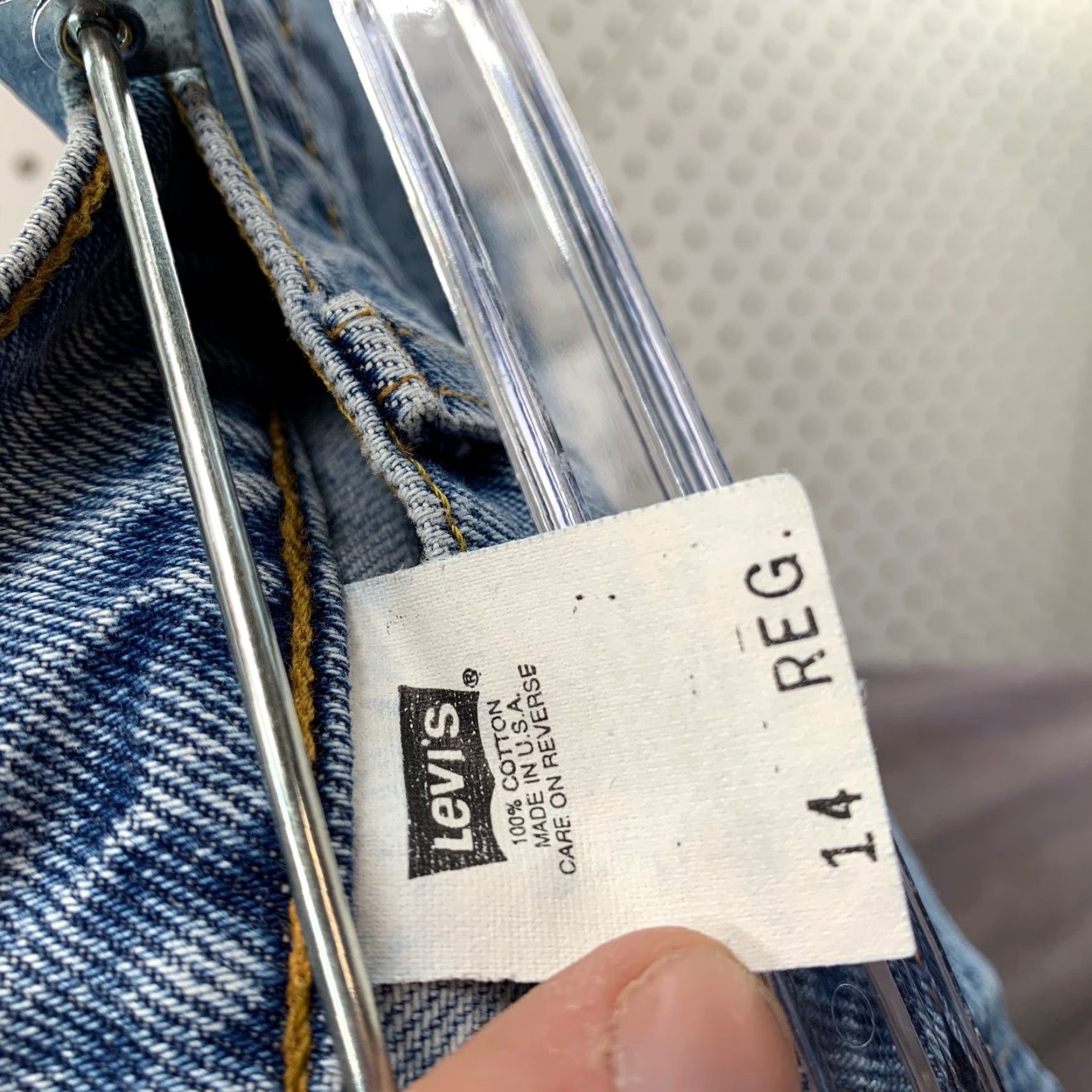 Levi's Vintage Levi's Denim Shorts Womens 14 34x5.5 Blue 90s Jorts Made USA Levi's Denim Shorts Womens 14 34x5.5 Blue 90s Jorts Made USA Size 36" / US 14 / IT 50 - 3 Thumbnail