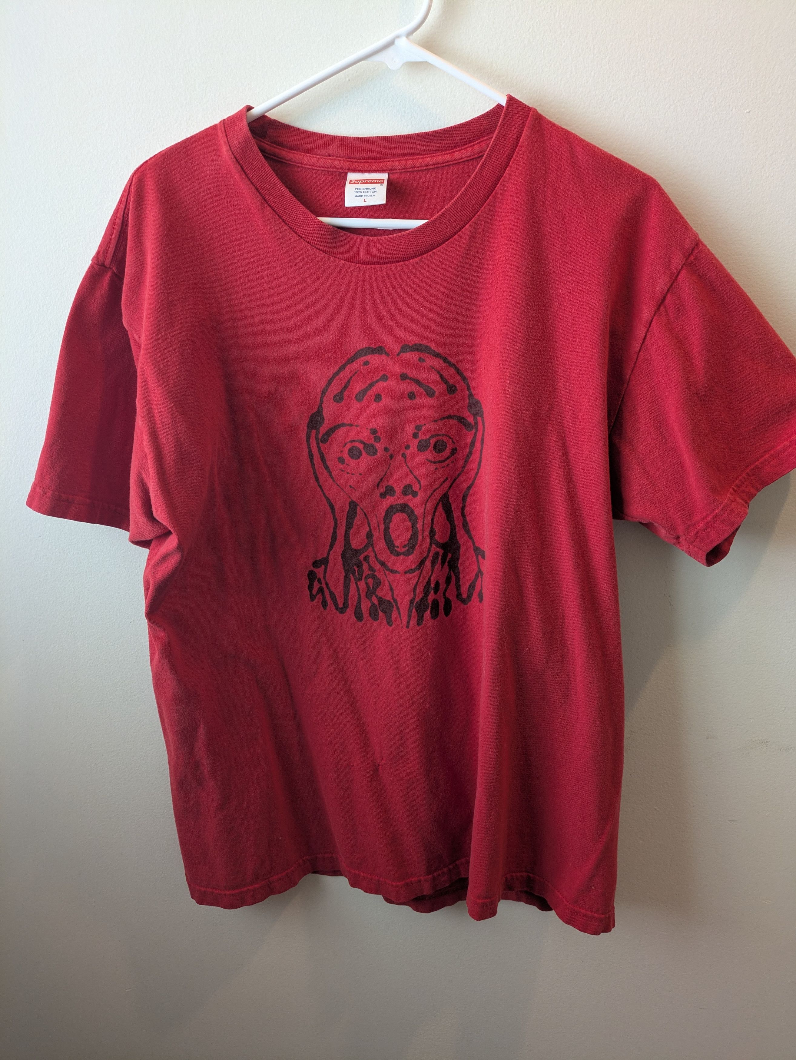 Supreme World Famous T Shirt Red | Grailed