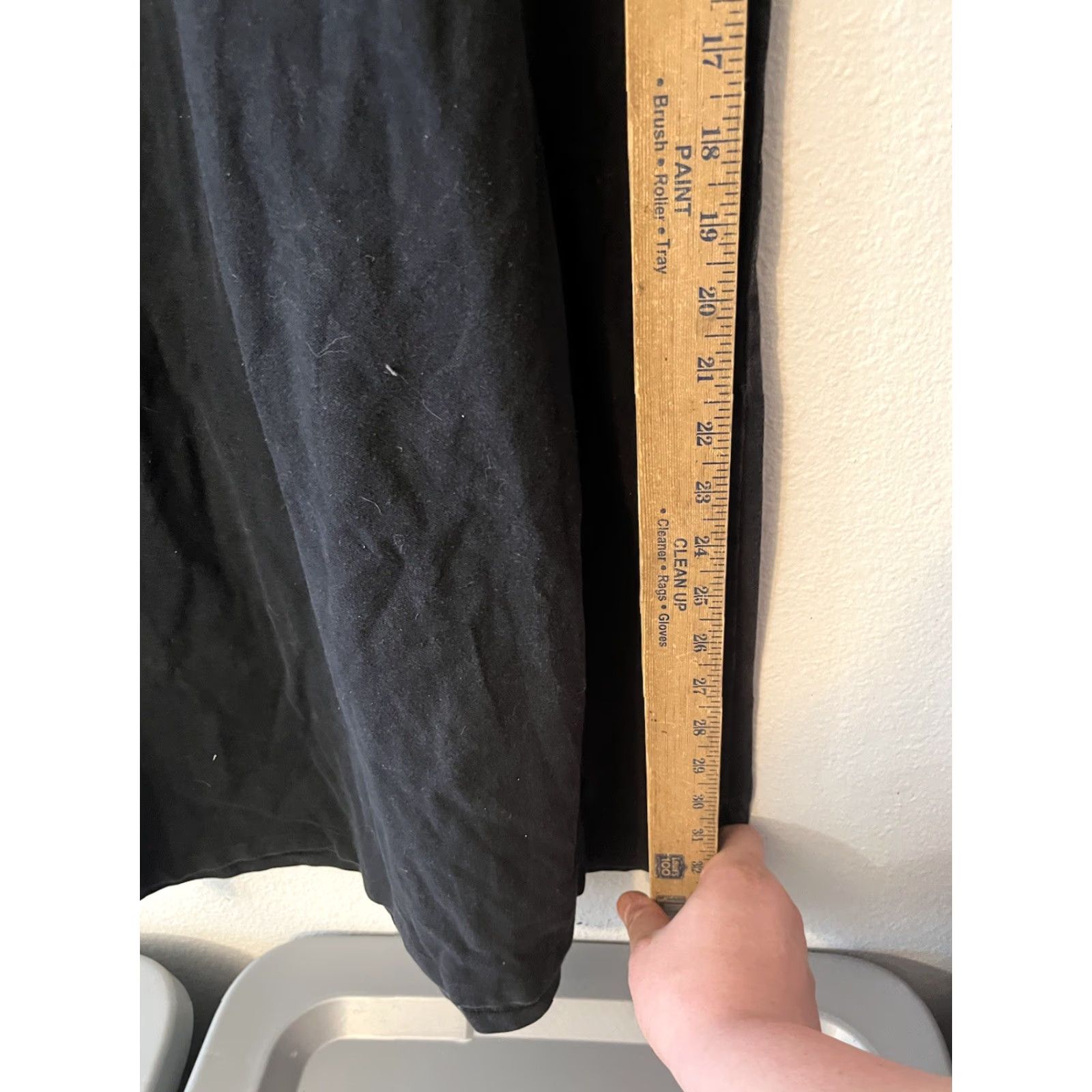Gap GAP Women's Dress Tank Dress Long Stretch Scoop Back Black XS Womens Size XS / US 0-2 / IT 36-38 - 5 Thumbnail