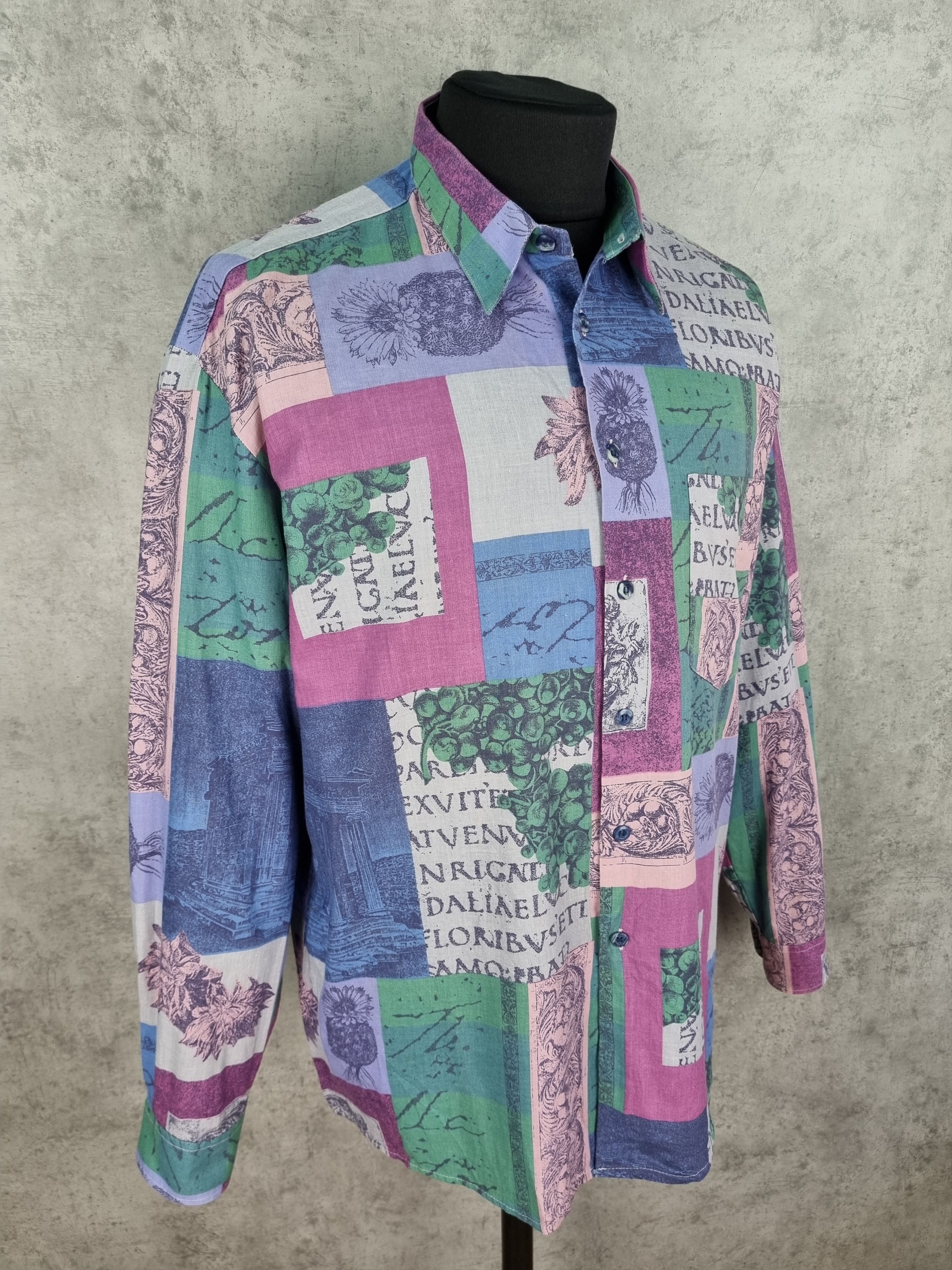 Vintage 90s Vintage Abstract Shirt Size US XL / EU 56 / 4 - 9 Thumbnail