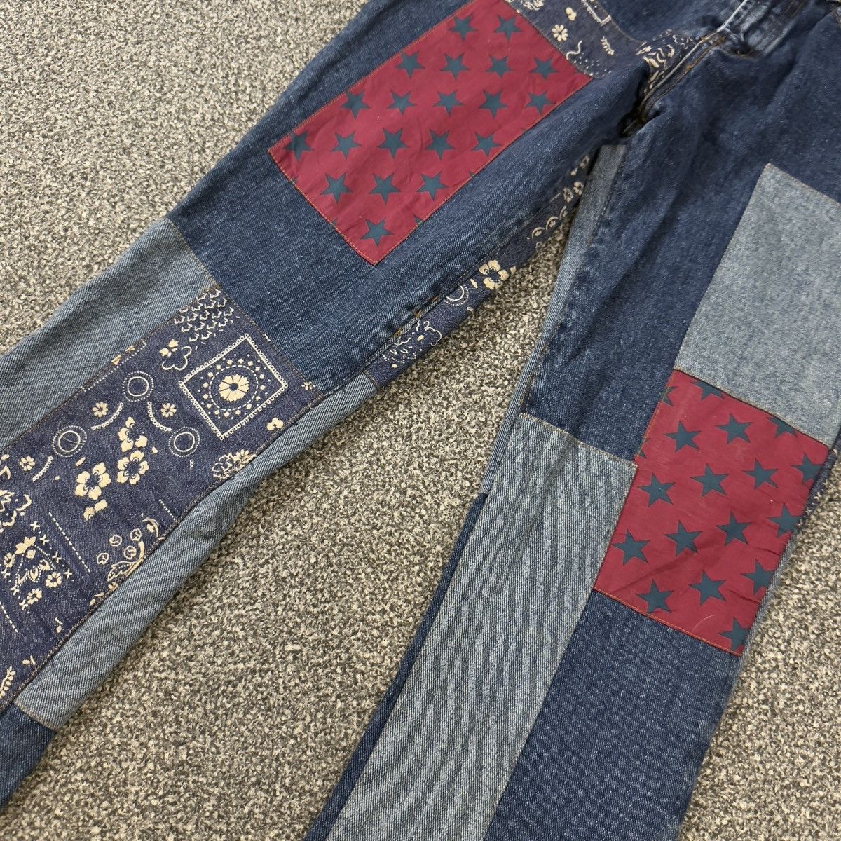 Japanese Brand Vintage 90s Japanese Flared Anap Weekend Edition Denim Size US 27 - 5 Thumbnail