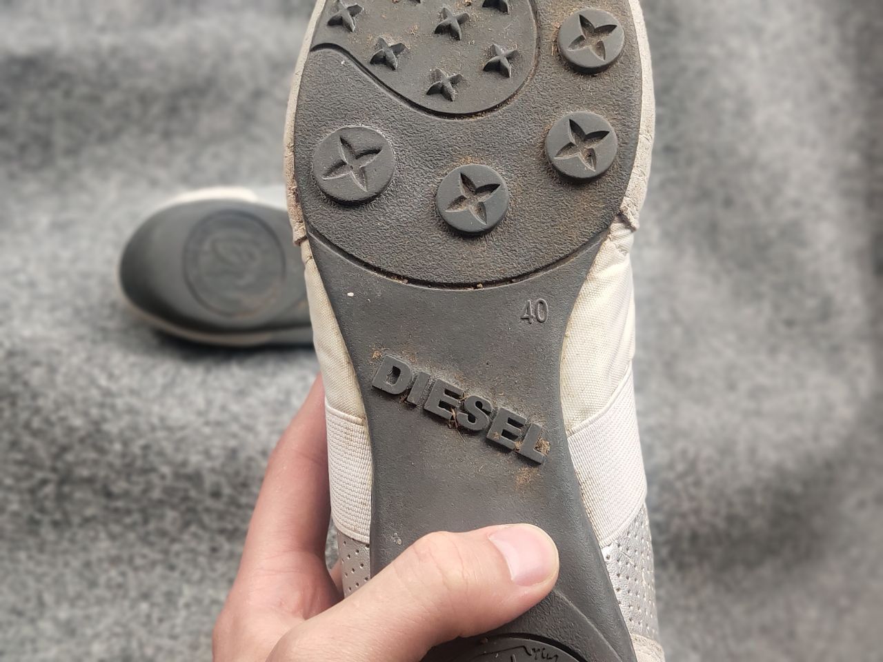 Diesel Vintage 90's Diesel Korbin II Suede rubber Low Sneakers Y2K Size US 7.5 / EU 40-41 - 18 Thumbnail