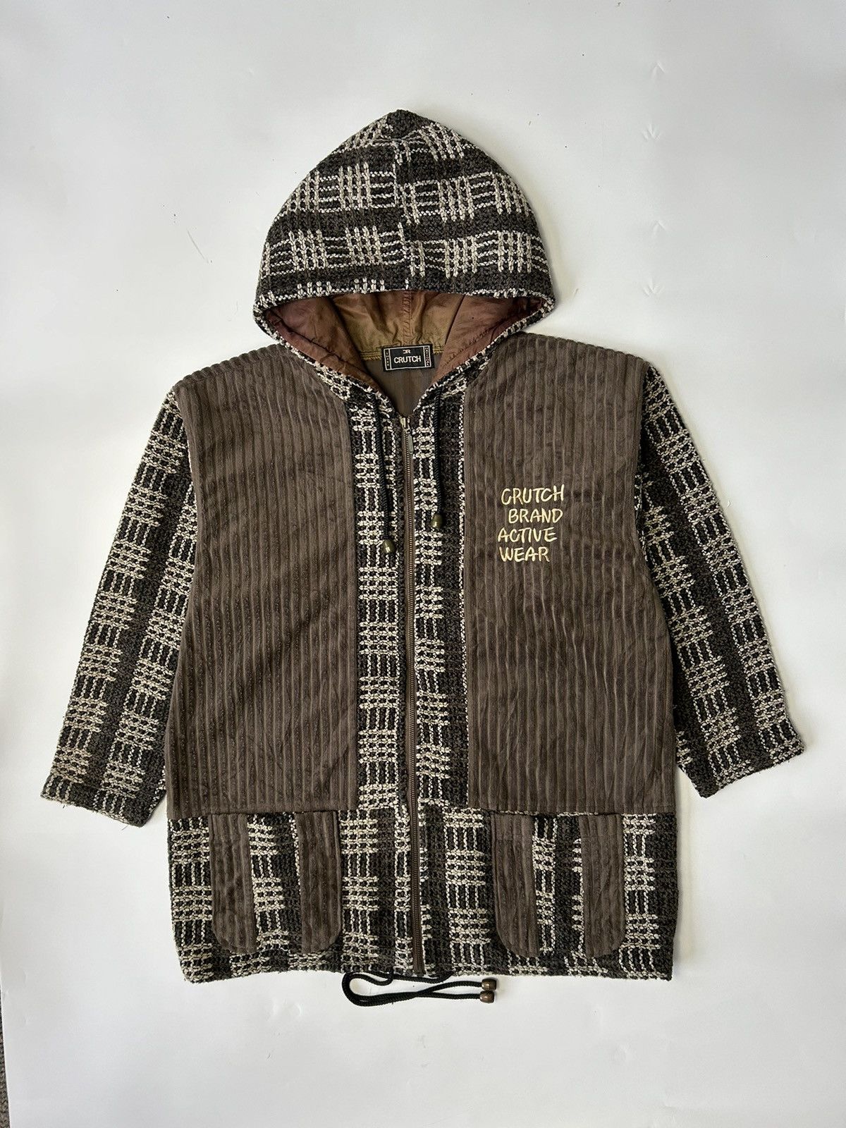 Cartoon Network × If Six Was Nine × Japanese Brand GALFY BY CRUTCH KNIT AND SUEDE JACKET Size US M / EU 48-50 / 2 - 2 Thumbnail