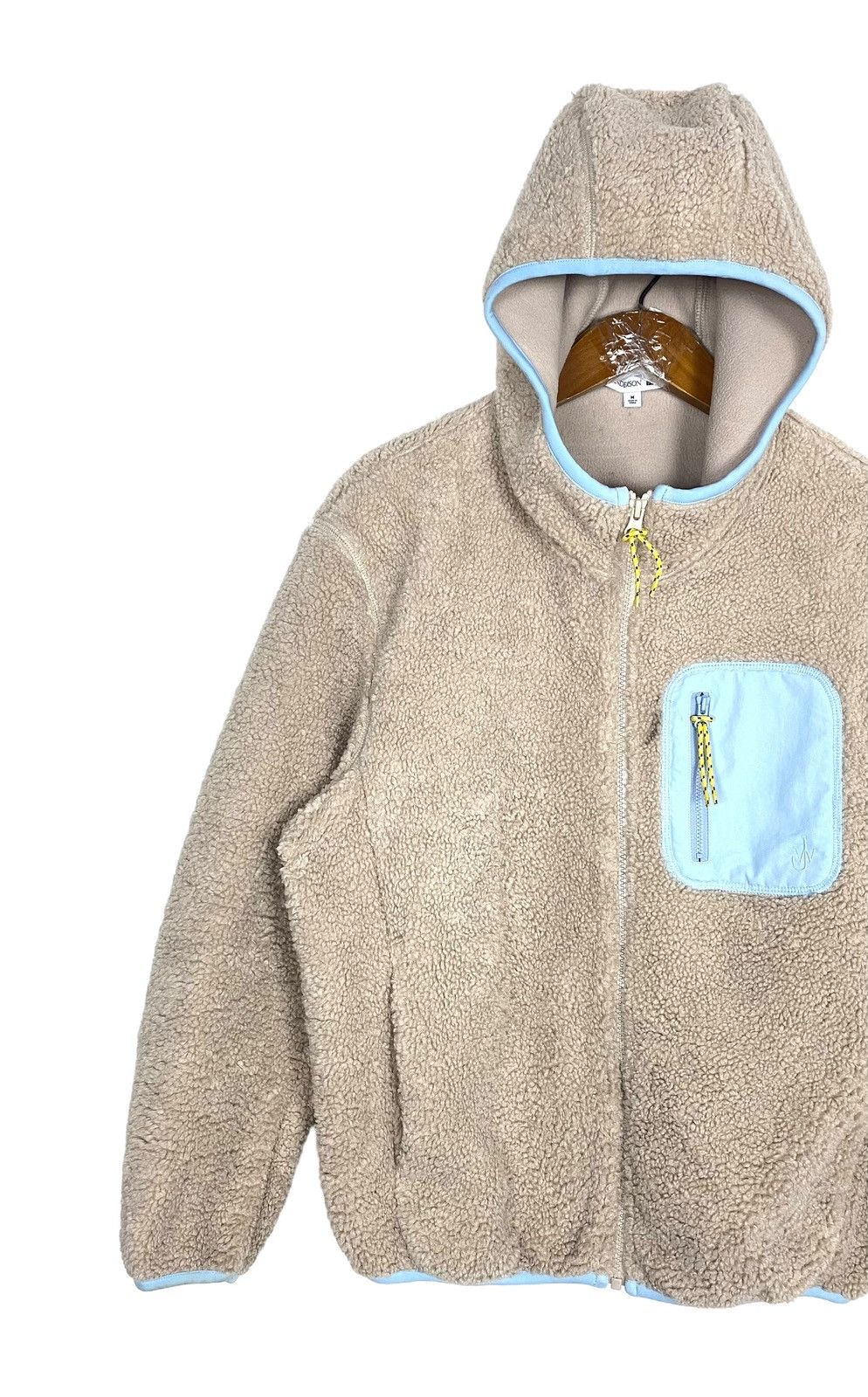 JW Anderson × Uniqlo Rare‼️ Uniqlo x J.W. Anderson Deep Pile Hoodie Size US M / EU 48-50 / 2 - 2 Thumbnail