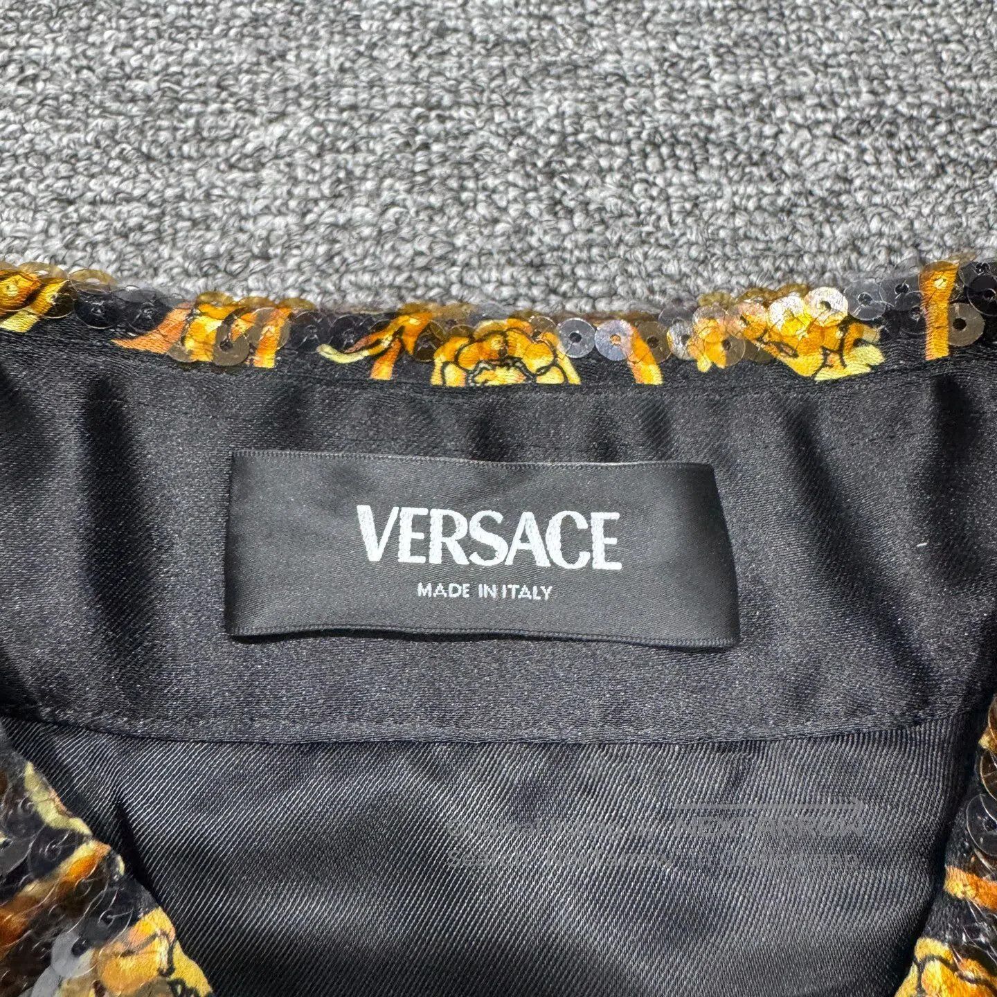 Versace Versace Shirt printed with leopard patterns and adorned wi Size US M / EU 48-50 / 2 - 3 Thumbnail