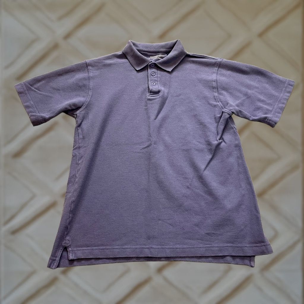 Cherokee VINTAGE Cherokee Polo Shirt Womens XL Light Purple Cotton Collared Short Sleeve Regular Fit Knit 100% Cotton Polo Women Purple 60s? Size XL / US 12-14 / IT 48-50 - 1 Thumbnail