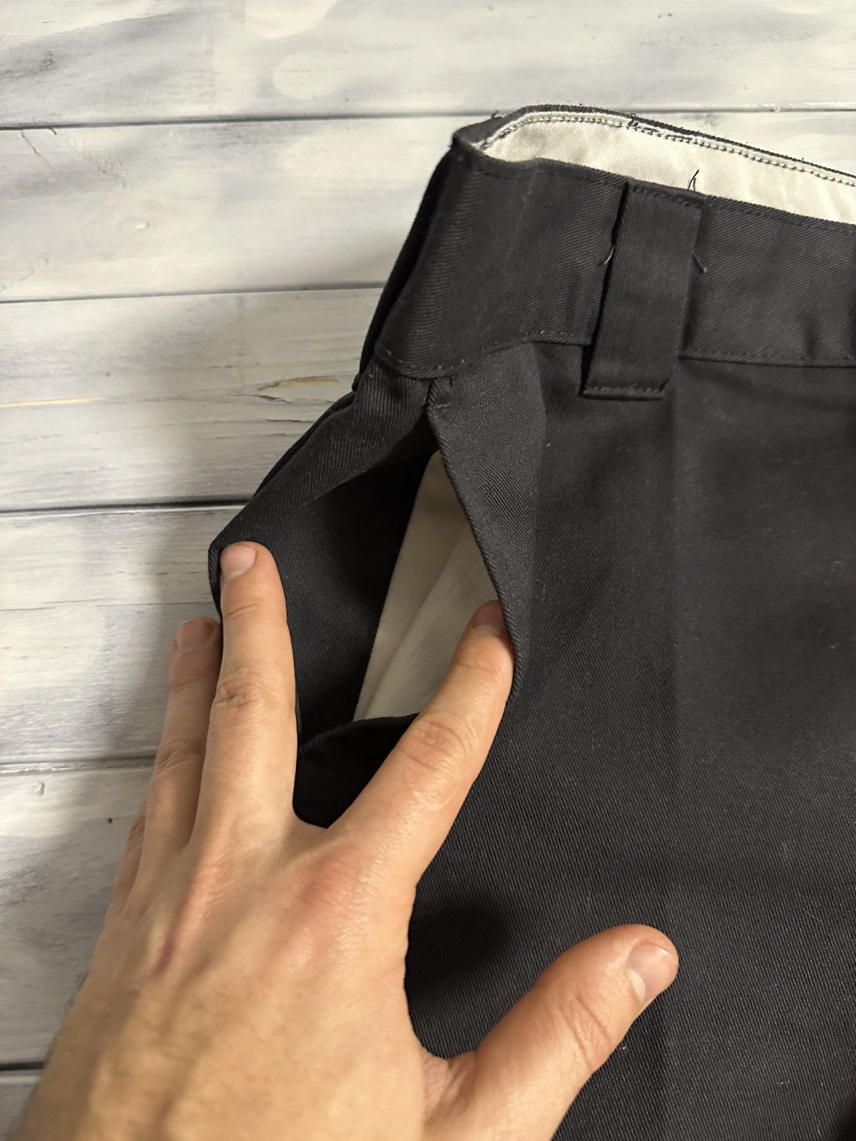 Vintage Rare Work Pants Dickies Size 36x32 Slim Straight. Size US 36 / EU 52 - 7 Thumbnail