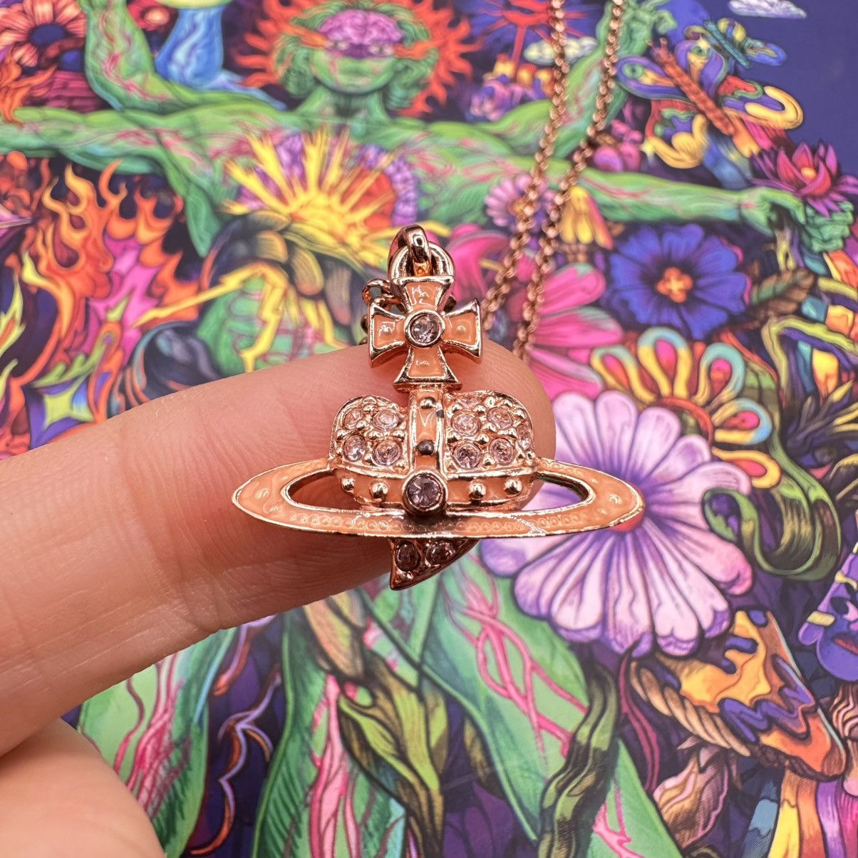 Vivienne Westwood Rare 🧡 Vivienne Westwood Heart necklace Size ONE SIZE - 1 Thumbnail