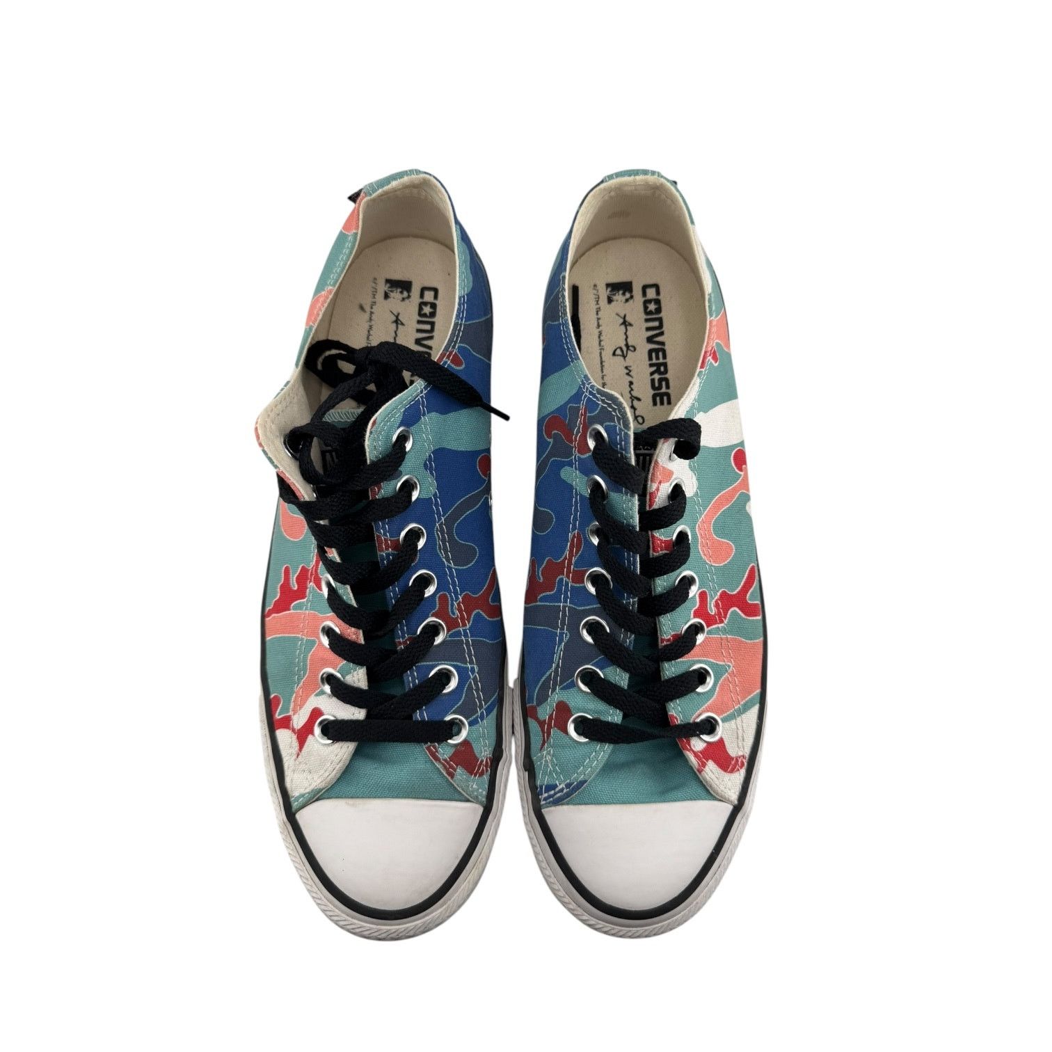 Converse Converse x Andy Warhol Nile Blue Sea Classics Shoes 9M/11W Size US 9 / EU 42 - 2 Thumbnail