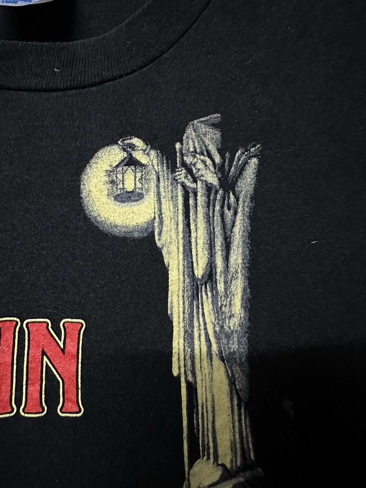 Band Tees × Vintage Vintage 90s Led Zeppelin Promo Faded Tee Size US L / EU 52-54 / 3 - 7 Thumbnail
