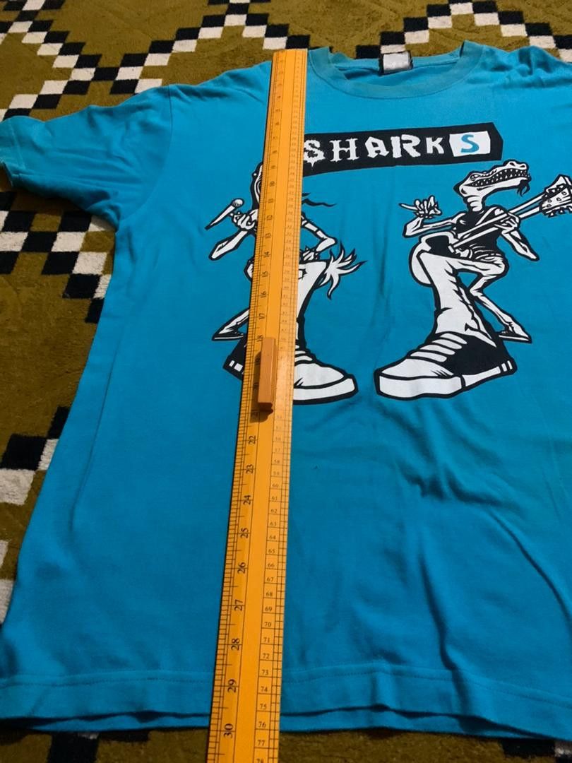 Japanese Brand e34 COOL🔥PUNK DRUNKERS sharks rock band punk Size US L / EU 52-54 / 3 - 3 Thumbnail